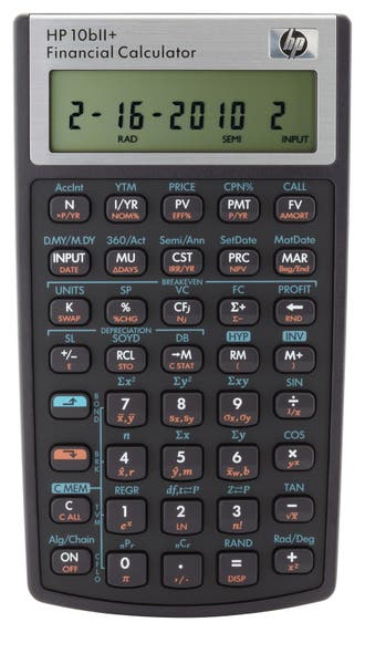 Kalkylator HP-10bII+