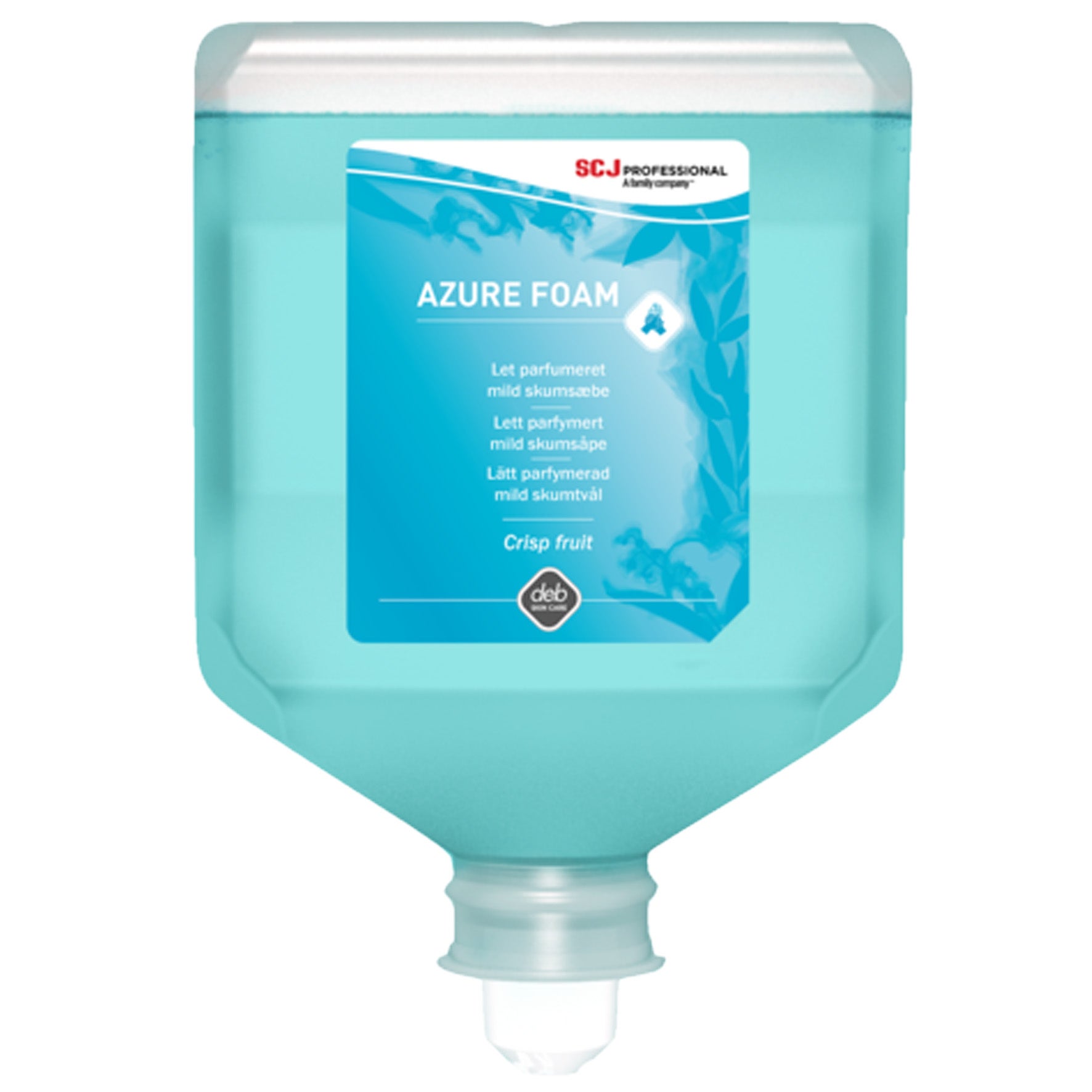 Skumtvål, refill Azure 2 liter