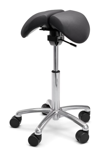 Sadelstol Polo Split Aktiv svart