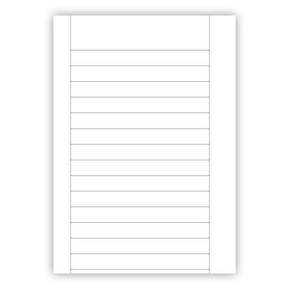 Arbets- / Provskrivningsblad A4 500/fp