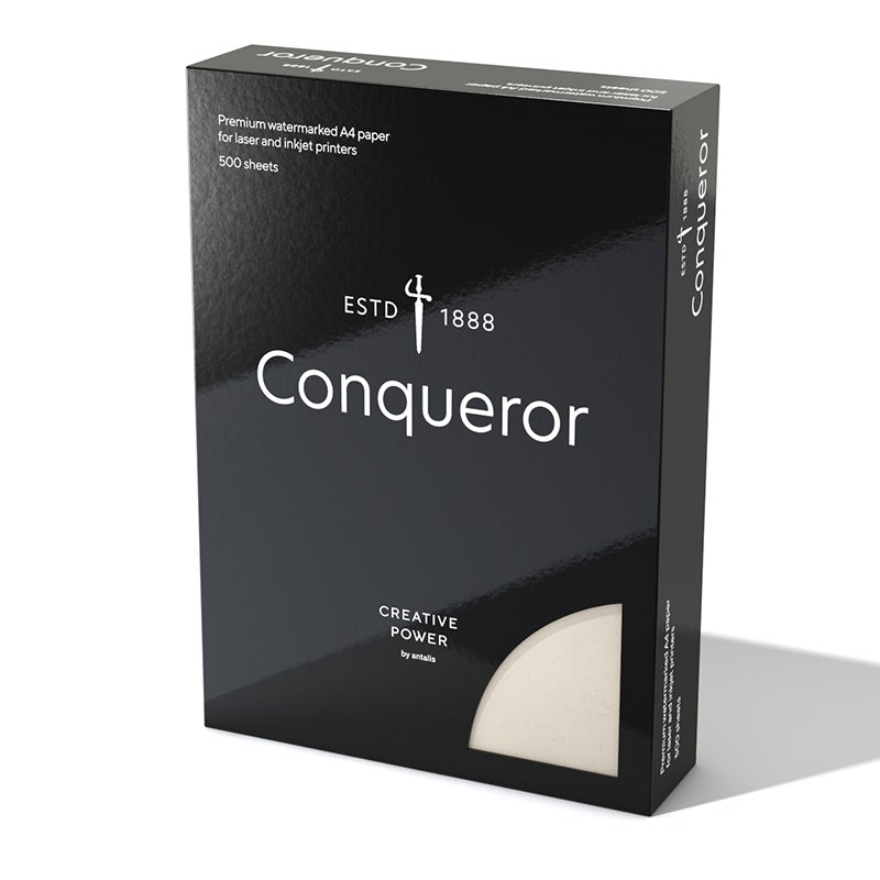 Kopieringspapper Conqueror A4 brilliant white 100g 500/fp
