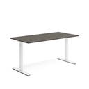 Skrivbord 1600 x 800 mm Mörk ask/Vit