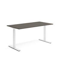 Skrivbord 1600 x 800 mm Mörk ask/Vit